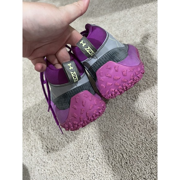 Under Armor Michelin Wild Gripper Fat Tire Youth Kids 4 Running Trail Sneakers - Picture 3 of 5